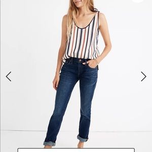 Madewell slim boyjean